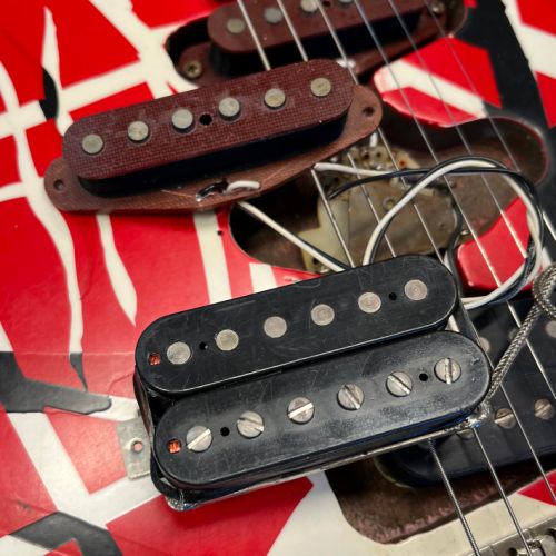 '78 type set relic - red phenolic neck PU