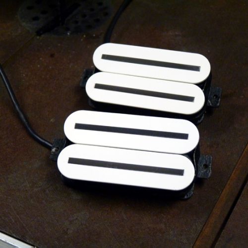 Blade humbuckers white